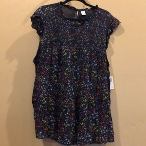 Old Navy floral top xxl